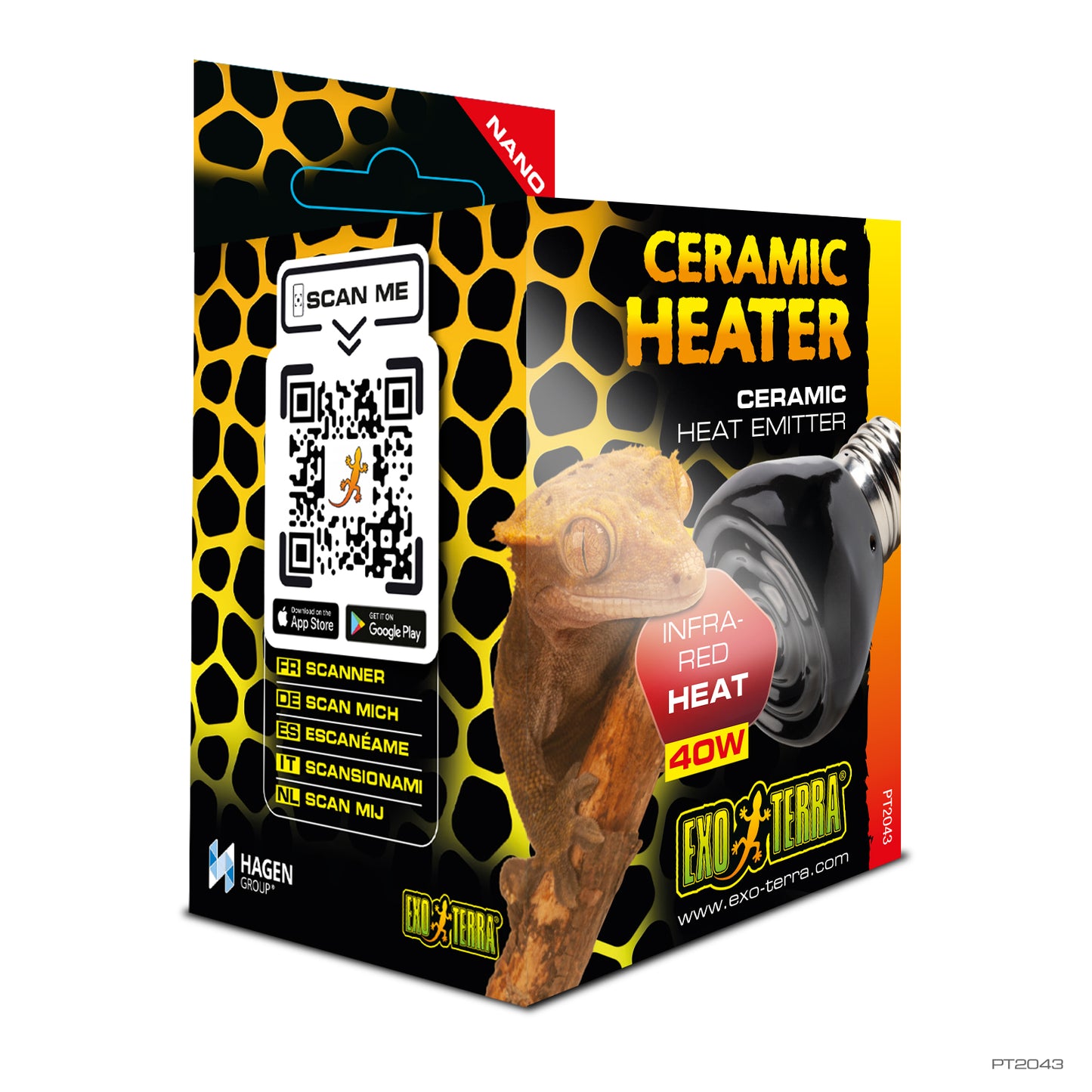*Exo Terra Ceramic Heat Emitter Nano 40W