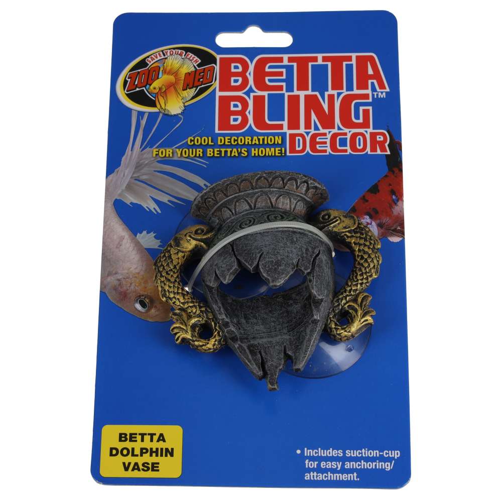 ZM Betta Bling - Dolphin vase