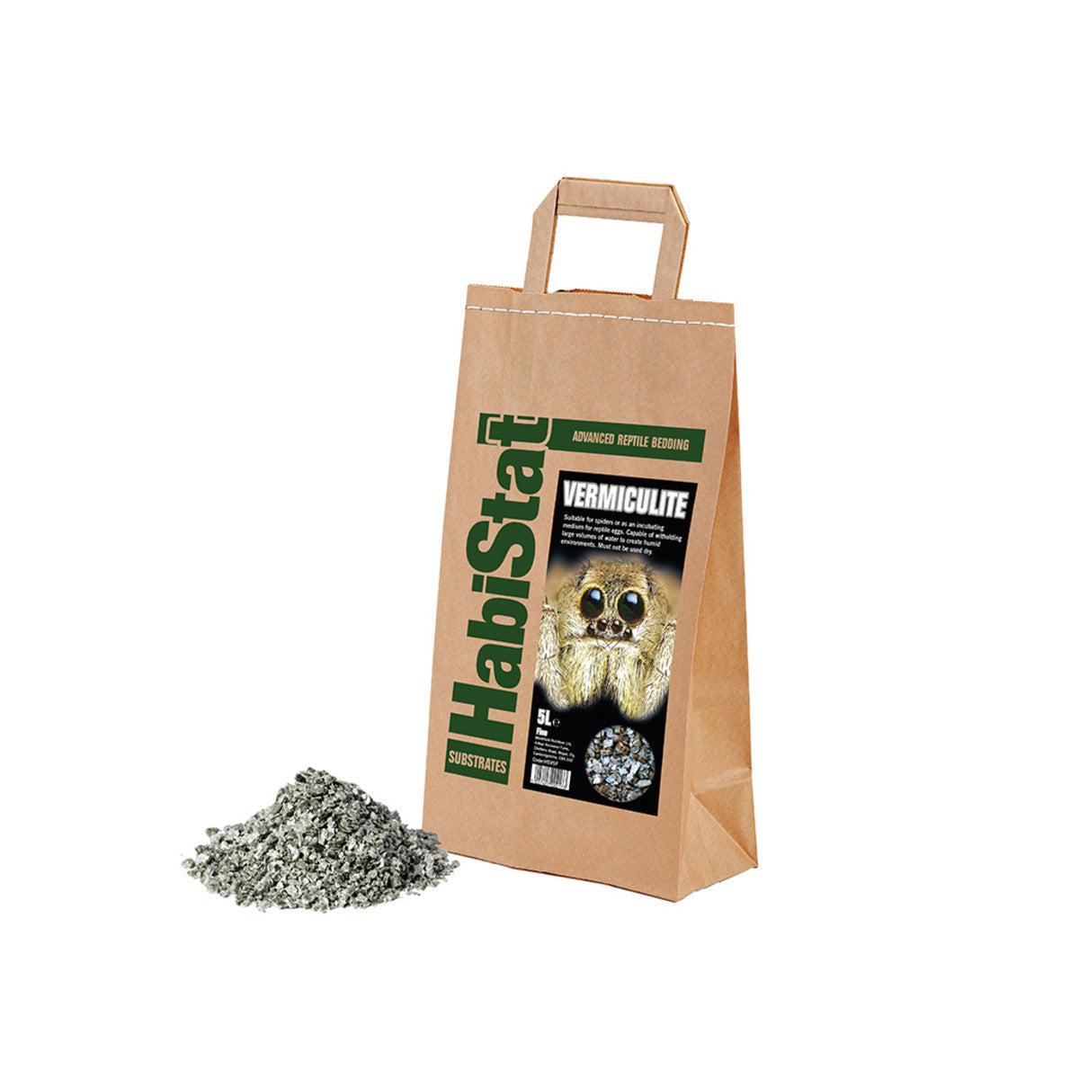 HabiStat Vermiculite Substrate, Fine, 5 Litres