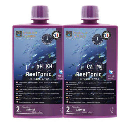 Aquarium Systems Reef Evolution Reef Tonic 1 & 2, 2x500ml