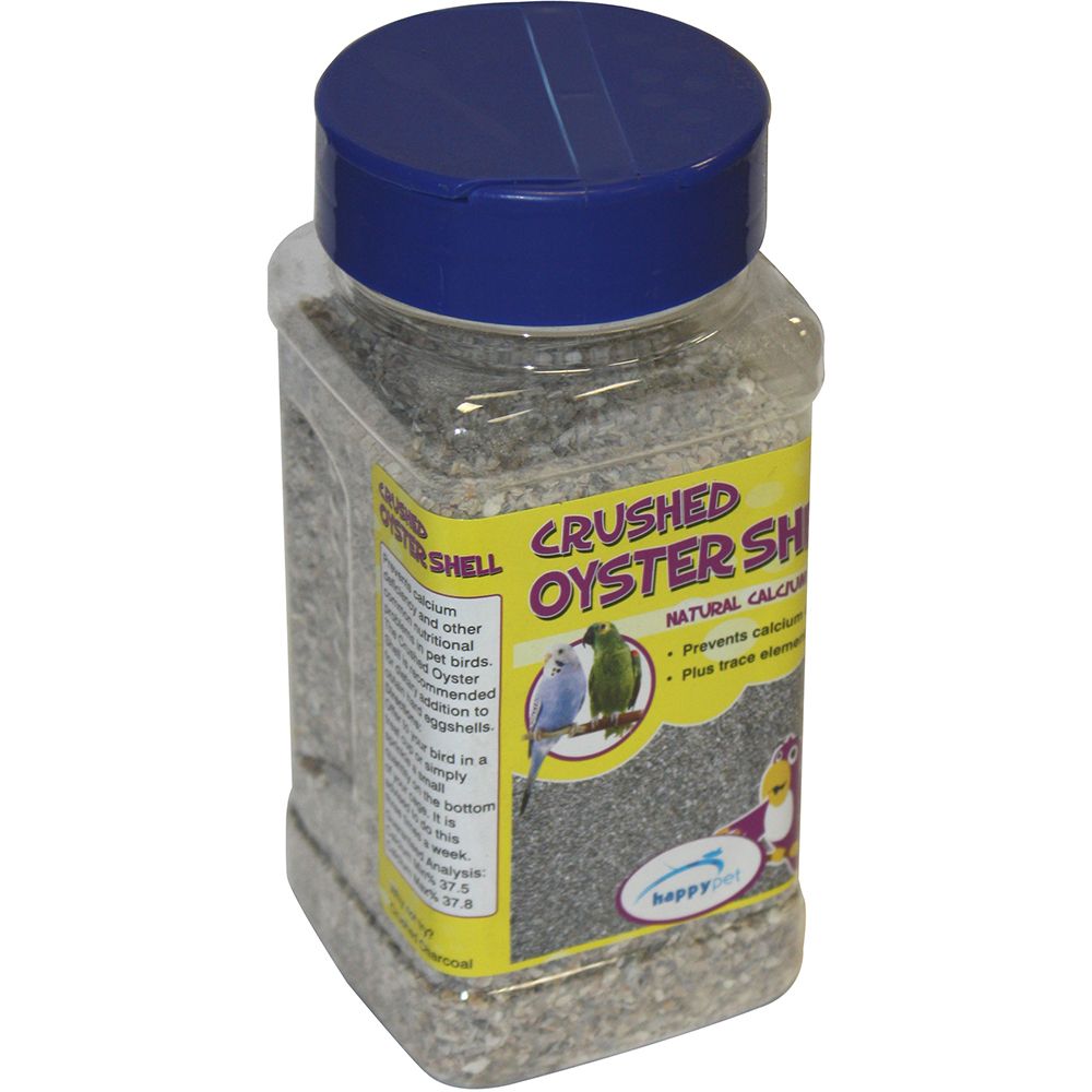 Crushed Oyster Shell 460g - Bird Sand and Grit
