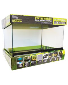 Komodo Advanced Habitat Glass Terrarium