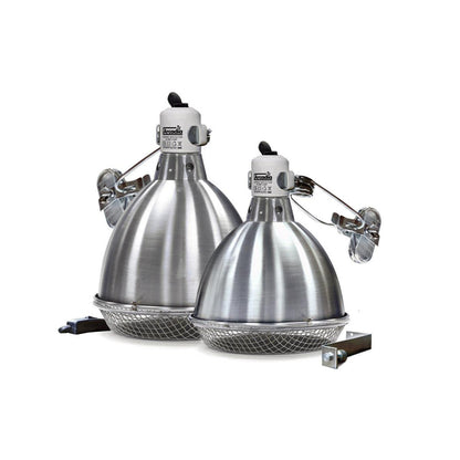 Arcadia Reflector Clamp Lamp Dome with Ceramic Holder (E27)