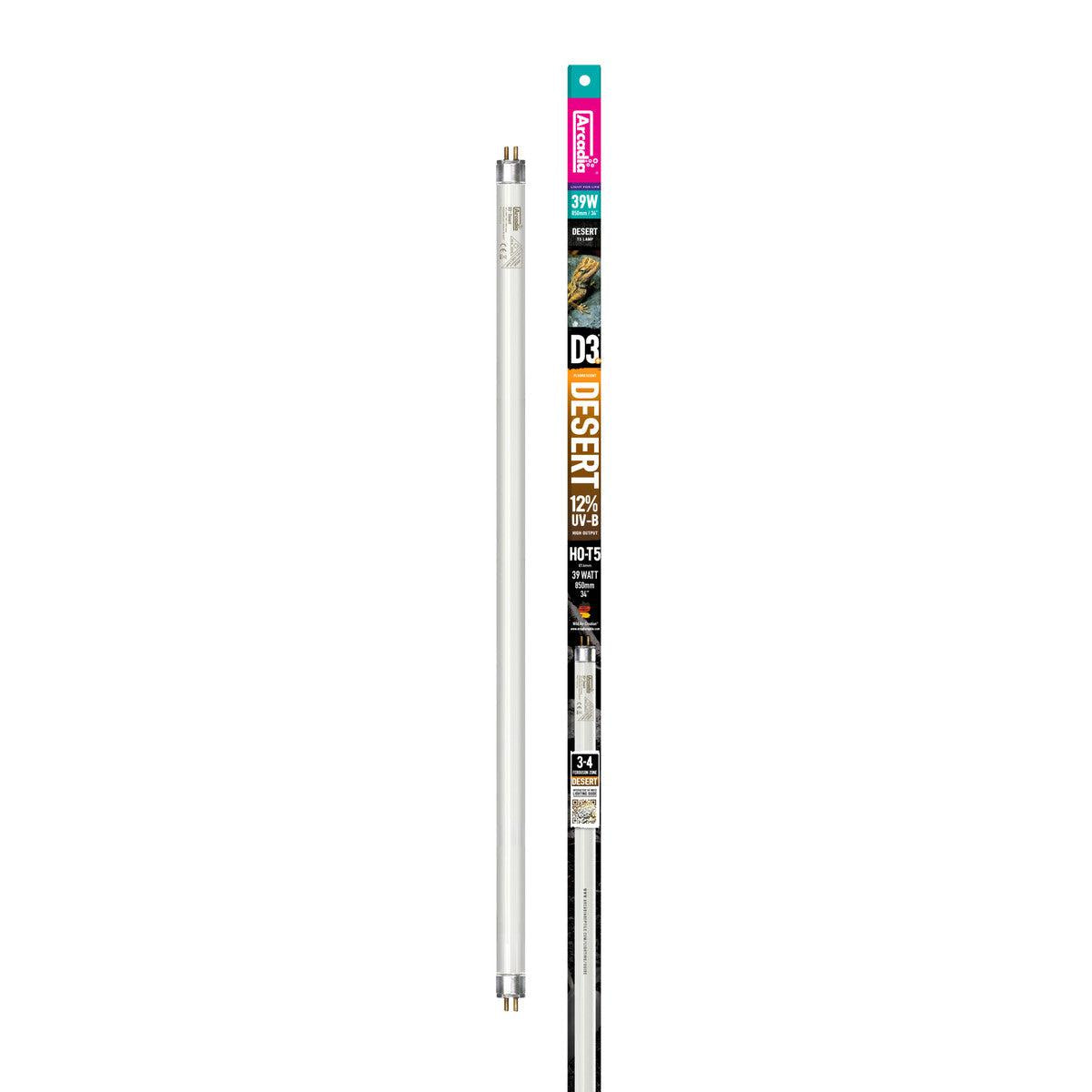 Arcadia D3+ Reptile T5 Lamp, 12% UVB