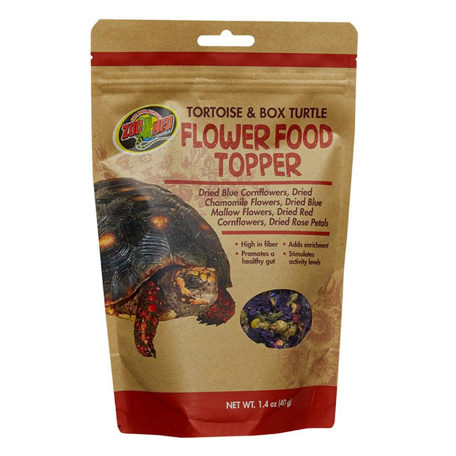 Zoo Med Tortoise Flower Food Topper, 40g