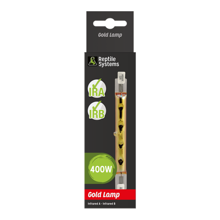 Reptile Systems Gold Infrared Lamp Unit - Vivarium Heater
