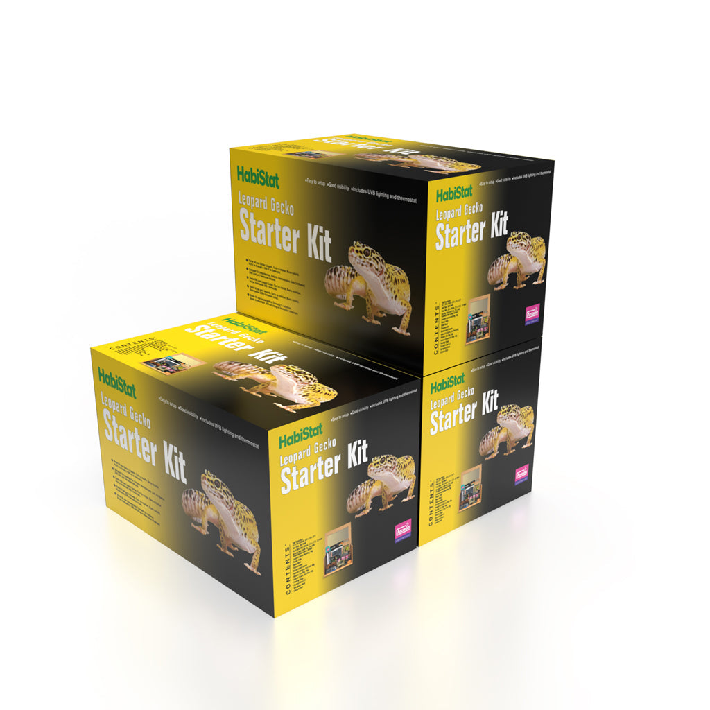 HabiStat Leopard Gecko Starter Kit - Juvenile (61x38x30cm)
