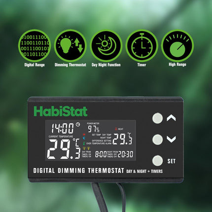 HabiStat Digital Dimming Thermostat