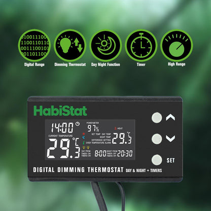 HabiStat Digital Dimming Thermostat