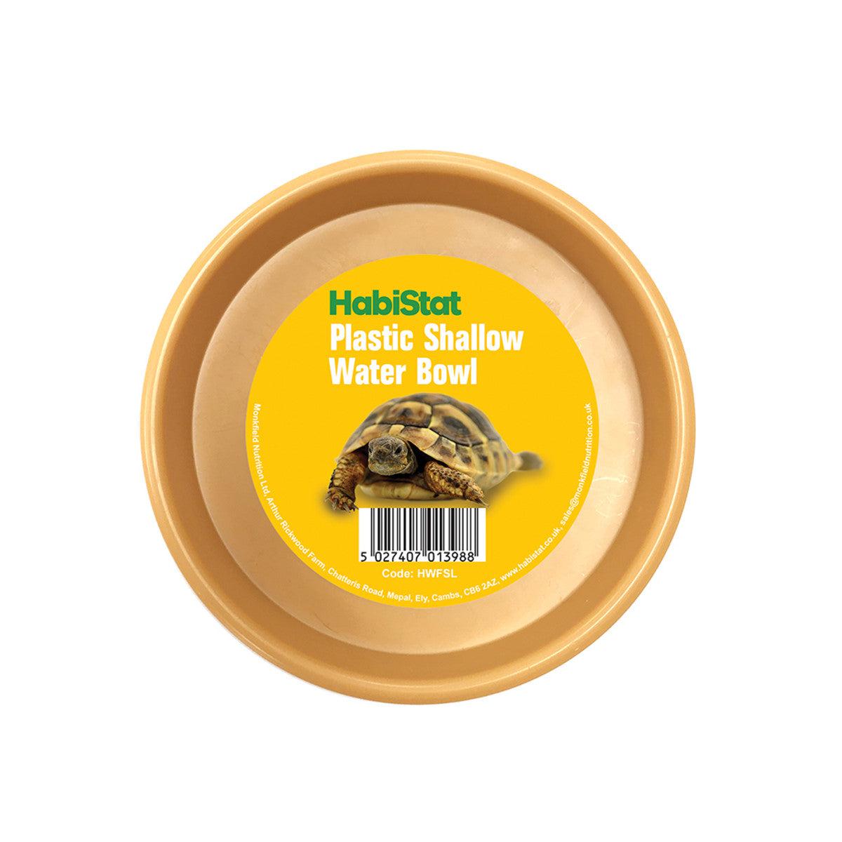 HabiStat Plastic Shallow Water Bowl