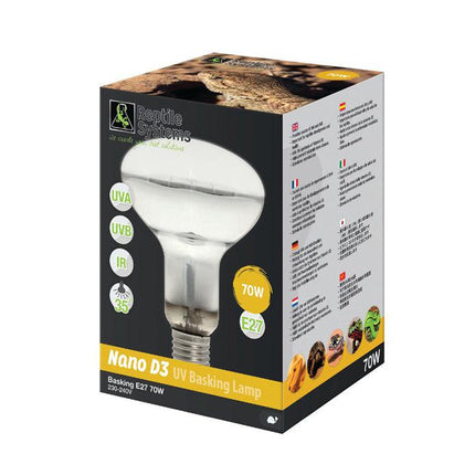 Reptile Systems D3 UV Basking Lamp