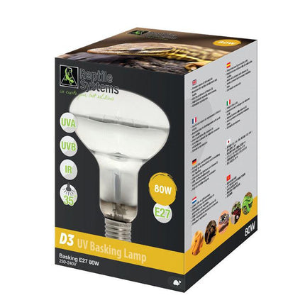 Reptile Systems D3 UV Basking Lamp