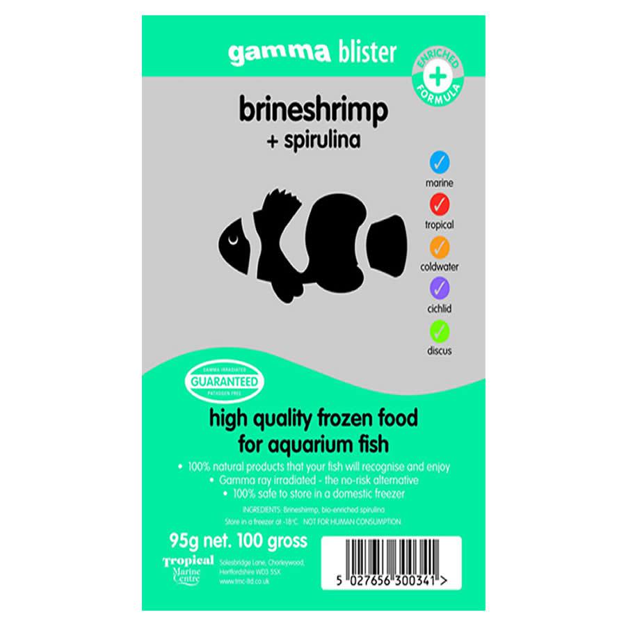 Gamma Blister Pack Frozen Aquatic Food, 95g