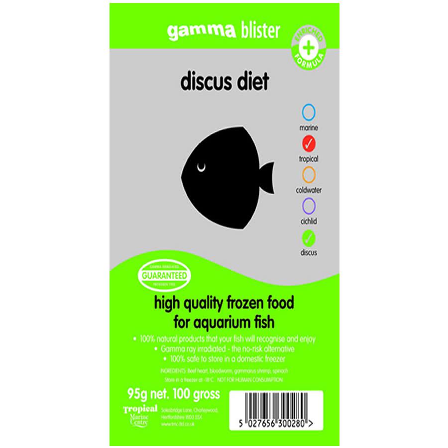 Gamma Blister Pack Frozen Aquatic Food, 95g