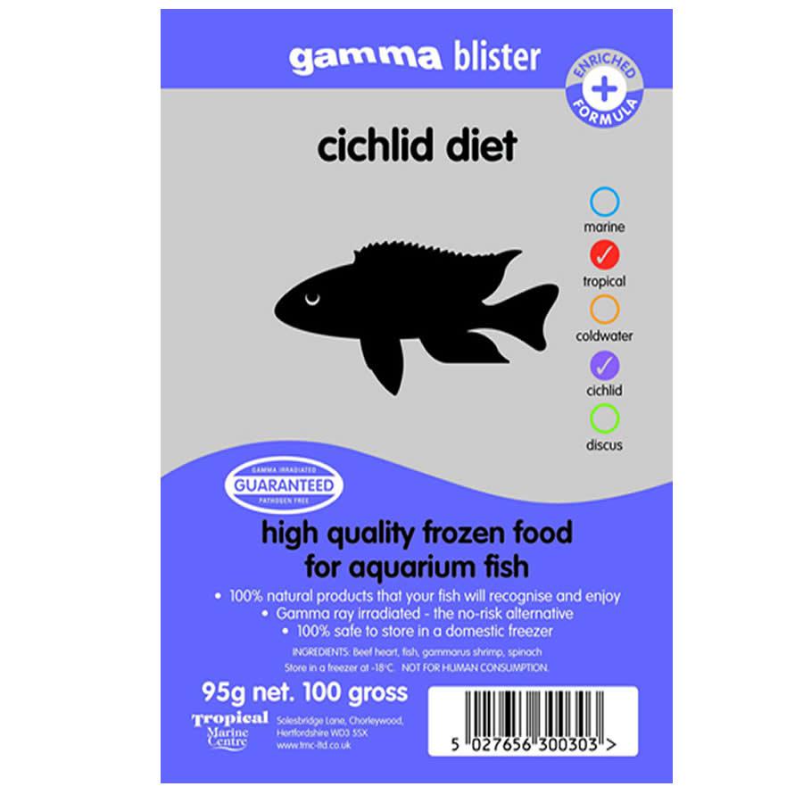 Gamma Blister Pack Frozen Aquatic Food, 95g