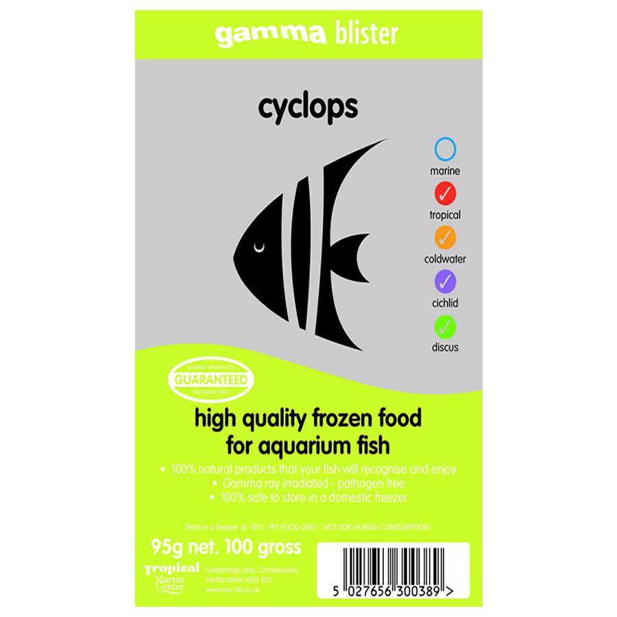 Gamma Blister Pack Frozen Aquatic Food, 95g