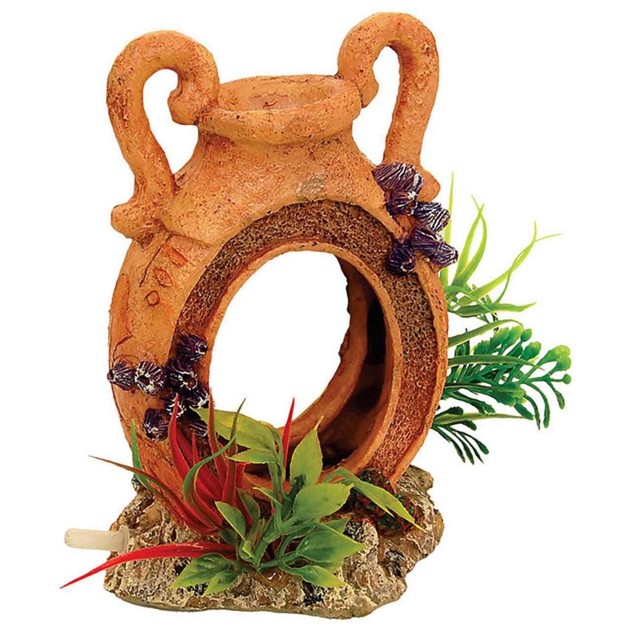 AquaSpectra Pot with Airstone & Plants